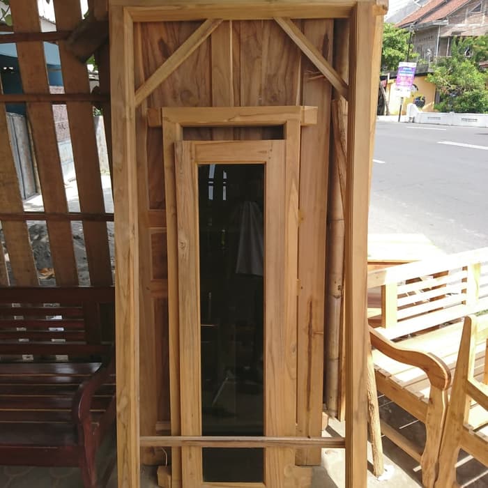 harga kusen pintu kayu merbau